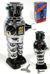 Roby Robot Cylinder Head R35 Chrome | poptoptoys.