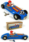 Lotus Racing Car Number 27 Tin Toy | poptoptoys.
