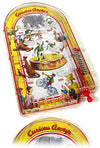 Curious George Pin Ball Tin Toy | poptoptoys.