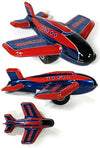 Spy Jet NT306 Tin Friction Plane | poptoptoys.