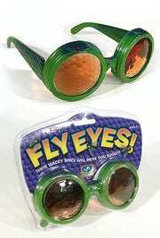 Fly Eyes Glasses Bug Specs Green | poptoptoys.