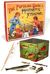 Magnetic Fishing Victorian Game 1890 | poptoptoys.