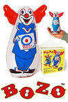 Bozo Finger Bop Bag Clown 7 inch 1960 | poptoptoys.