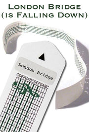 London Bridge Paper Strip for Music Box Kit | poptoptoys.