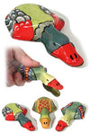Deluxe Duck Clicker Tin Toy Noise Clicking | poptoptoys.