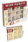 Wire Puzzles Vintage Variety Set of 12 | poptoptoys.