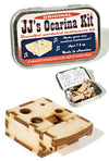Wooden Ocarina Kit USA Tin Box | poptoptoys.