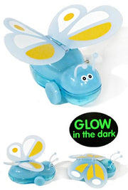 Berkley Blue Butterfly Glowing Wind Up | poptoptoys.