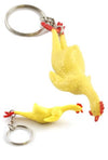 Rubber Chicken Stretchy Keychain | poptoptoys.