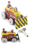 European Red Bulldozer Tractor Mini | poptoptoys.