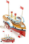 Riverboat English Ornament Tin Toy | poptoptoys.