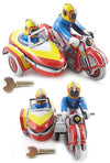 Motorcycle with Sidecar USA Route 66 | poptoptoys.