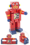 Rocky Red Robot Junior Wood Posable | poptoptoys.