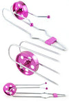 Magnetic Mini Gyro Wheel Shiny Pink | poptoptoys.
