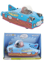 Woody Wagon Racer Tin Car Uglydoll | poptoptoys.