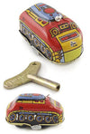 Little Red Tank Windup Classic Tin Toy | poptoptoys.