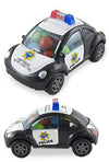 Police Car Candy VW Pull Back Toy | poptoptoys.
