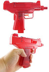 Uzi Water Gun Large Radical Red Toy | poptoptoys.