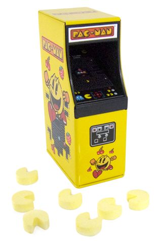Candy Raver Pac Man Pac Man Arcade Candy Tin : PacMan Yellow Candy : 1980 : Japanese Video ...