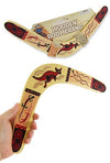 Wooden Boomerang Aussie Kangaroo | poptoptoys.