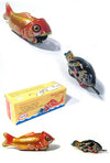 Whale Eating Fish Funny Tin Toy | poptoptoys.