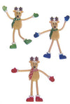 Santas Reindeer Bendy Set of 3 | poptoptoys.