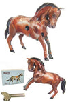 Bucking Bronco Horse Tin Toy 1910 | poptoptoys.