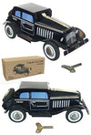 Tuxedo Tin Toy Limousine Black 1920 | poptoptoys.