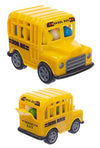 Skool Bus with Candy Pull Back Toy | poptoptoys.