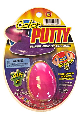 Play Putty Hot Pink : Classic Egg : Silly Putty Bright Pink : Solid ...