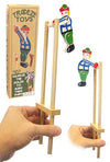 Trapeze Clown Wooden Toy Classic | poptoptoys.