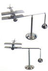 Airplane Silver Balancing Mobile Mini | poptoptoys.