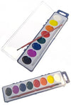 Watercolor 8 Bright Colors Paint Set | poptoptoys.