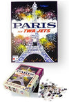 Paris Eiffel Tower Puzzle Fly TWA | poptoptoys.