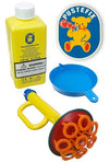 Multi Bubble Trumpet Set Pustefix | poptoptoys.