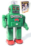 Smoking Robot Large Green | poptoptoys.