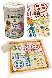 Ludo Classic Game Fabric in Tin | poptoptoys.