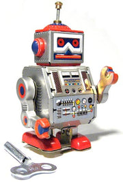 Robot Band Leader Tin Toy | poptoptoys.