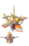 Twin Propeller Plane Ornament | poptoptoys.
