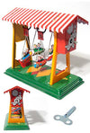 Rocket Swing Ride Carnival Tin Toy | poptoptoys.