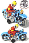 Motorcyclist Blue Made in Germany | poptoptoys.
