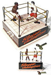Boxing Ring Classic Tin Wind Up 1920 | poptoptoys.