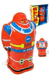 X-306 Robot Red Tin Toy Bot | poptoptoys.